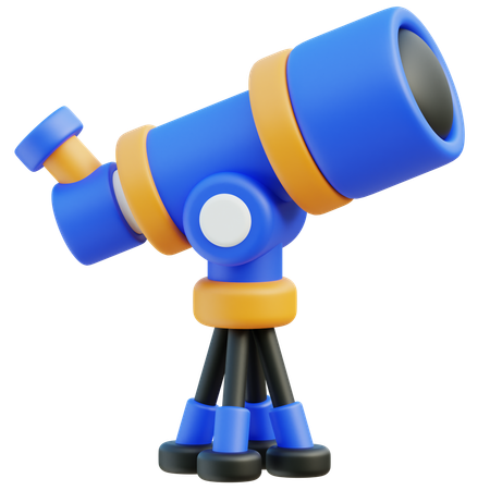 Telescópio  3D Icon