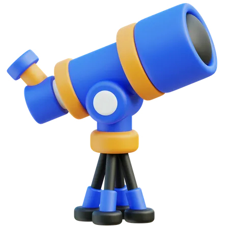 Telescópio  3D Icon