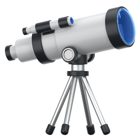 Telescopio  3D Icon