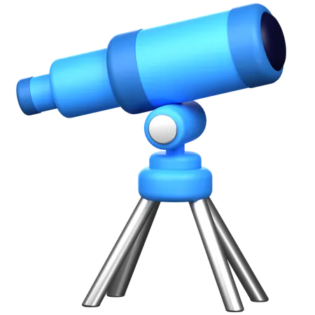 Telescopio  3D Icon