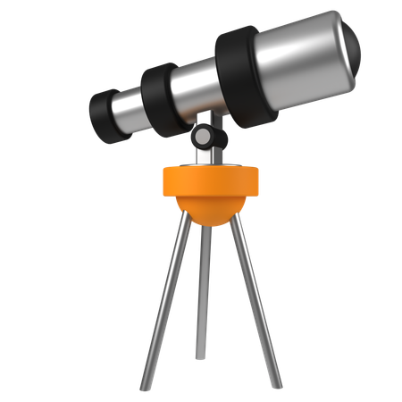 Telescópio  3D Icon