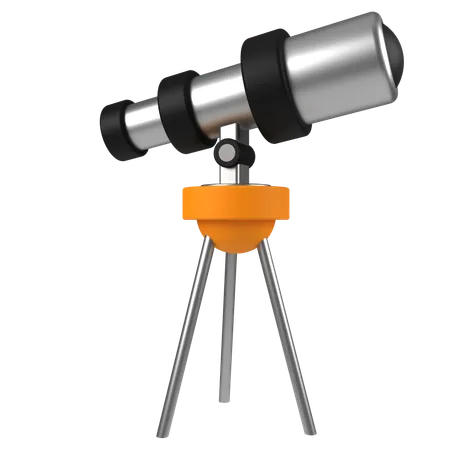 Telescópio  3D Icon