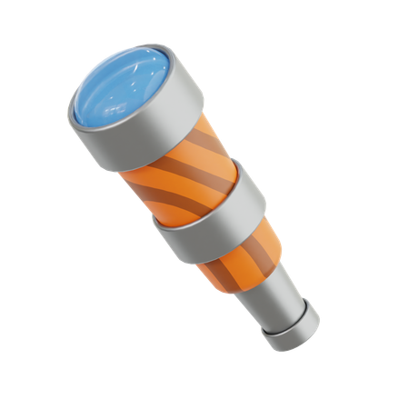 Telescópio  3D Icon