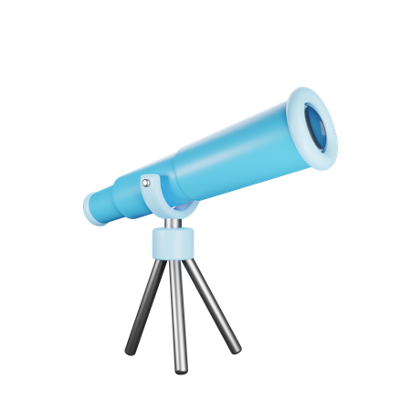 Telescópio  3D Icon