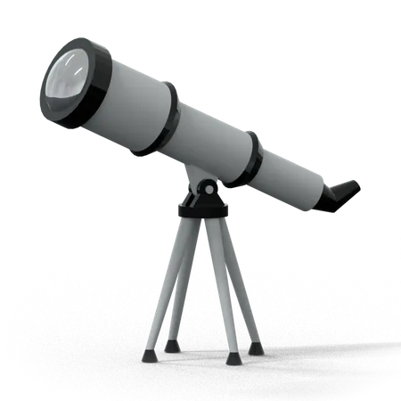 Telescopio  3D Icon