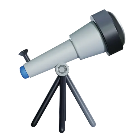 Telescopio  3D Icon