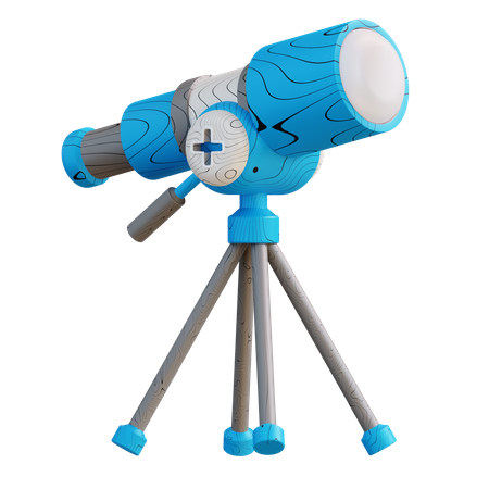 Telescópio  3D Icon