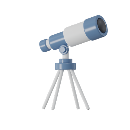 Telescopio  3D Icon