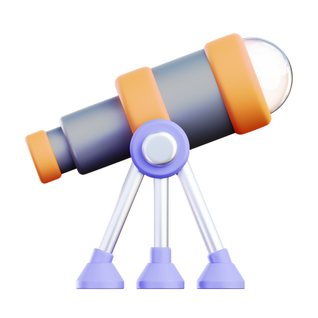 Telescópio de visão  3D Icon