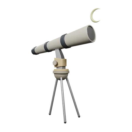 Telescópio Hilal  3D Icon