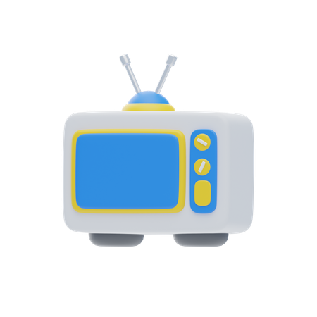 Televisão  3D Icon