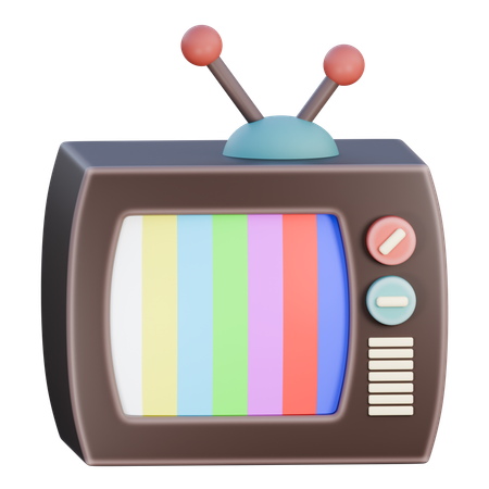 Televisão  3D Icon