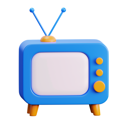 Televisão  3D Icon