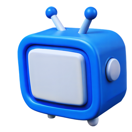 Televisão  3D Icon