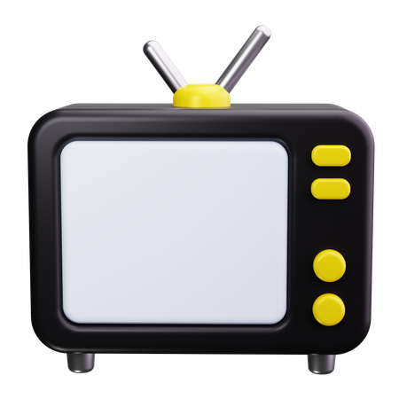 Televisão  3D Icon