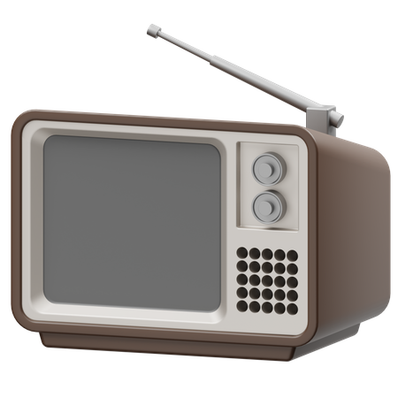 Televisão  3D Icon