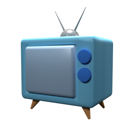 Televisão  3D Icon