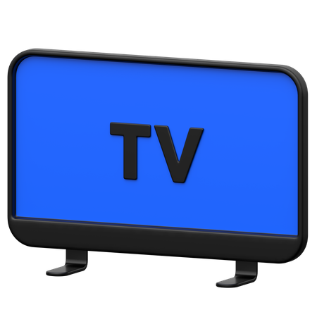 Televisão  3D Icon