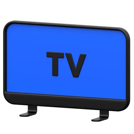 Televisão  3D Icon