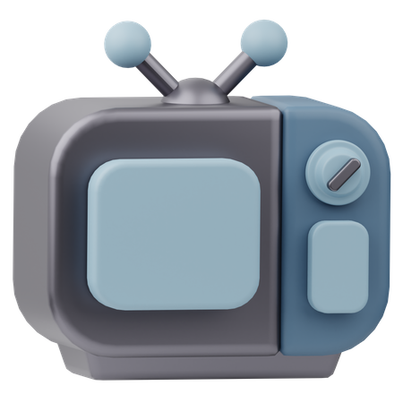 Televisão  3D Icon