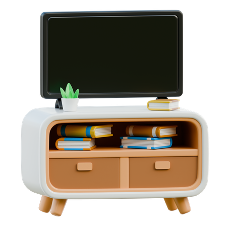 Televisão de mesa  3D Icon