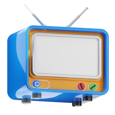 텔레비전  3D Icon
