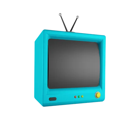 Televisión  3D Icon