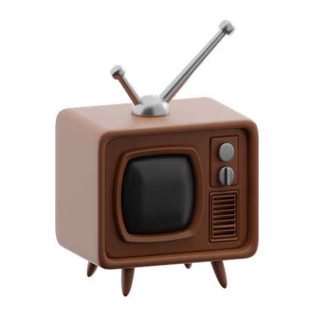 テレビ  3D Icon