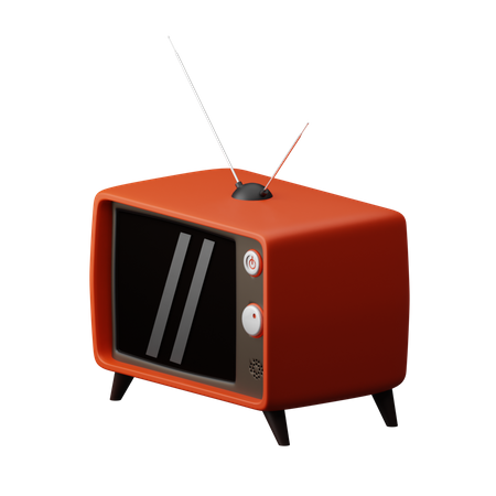 Television 3D Illustration