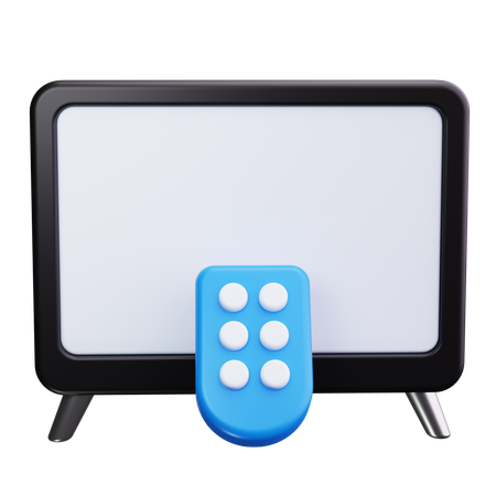 Television  3D Icon