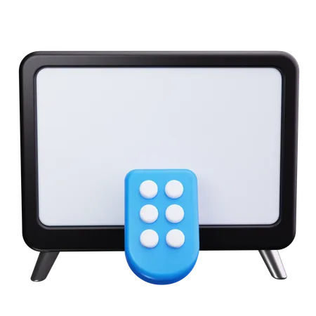 Television  3D Icon