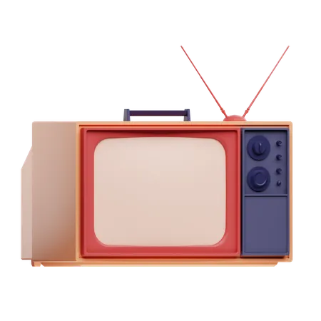 Television  3D Icon