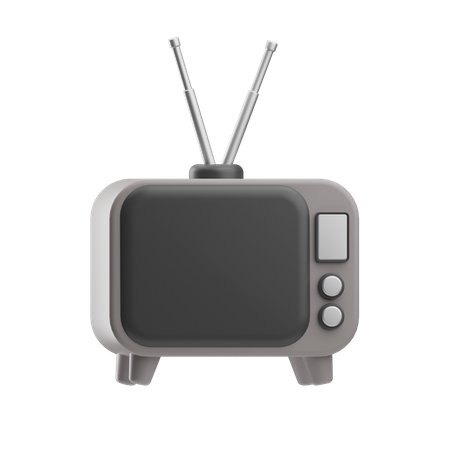 Television  3D Icon