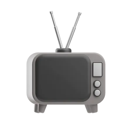 Television  3D Icon