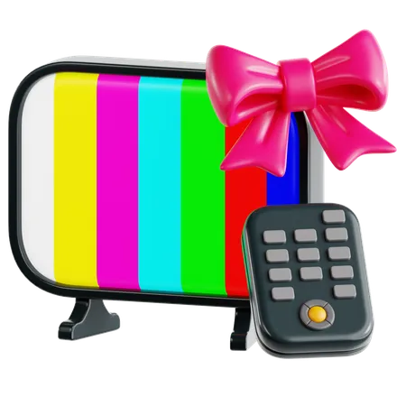 Television  3D Icon