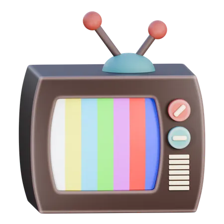 Television  3D Icon