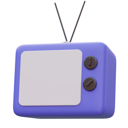 Television  3D Icon