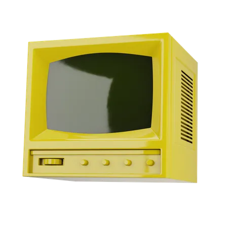 Television  3D Icon