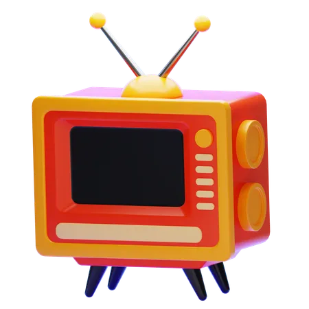 TELEVISION  3D Icon