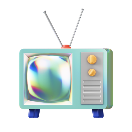 Television  3D Icon