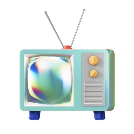 Television  3D Icon