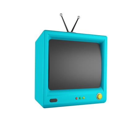 Television  3D Icon