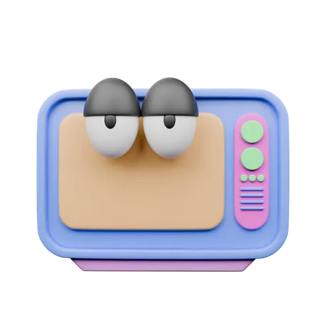 Television  3D Icon