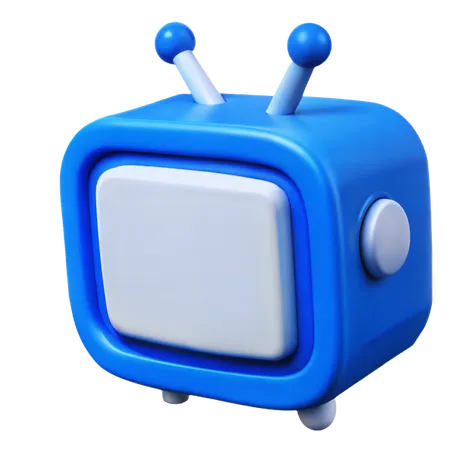 Television  3D Icon