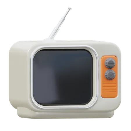 Television  3D Icon