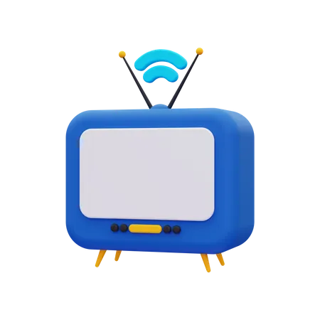 Television  3D Icon