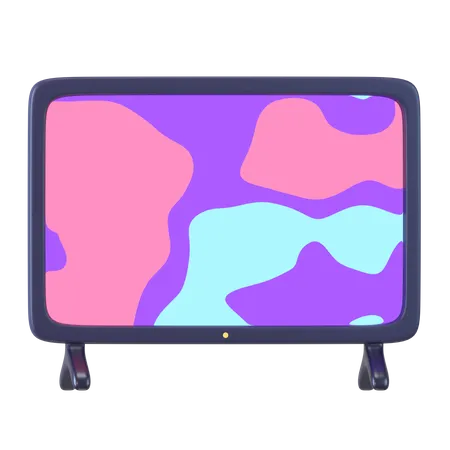 Television  3D Icon