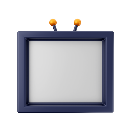 Television  3D Icon