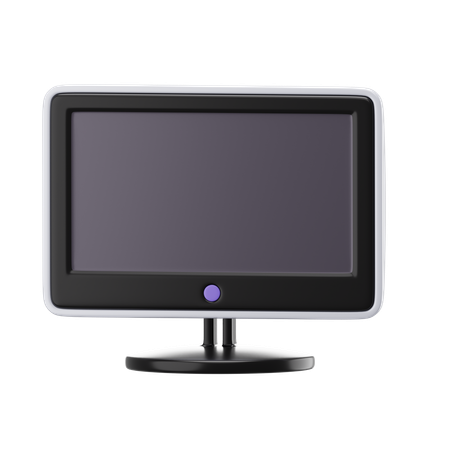 Television  3D Icon