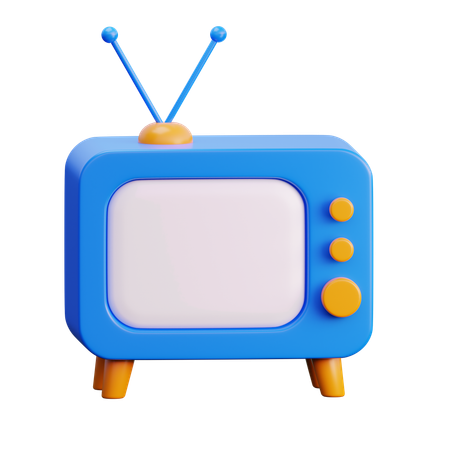 Television  3D Icon